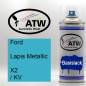 Preview: Ford, Lapis Metallic, X2 / KV: 400ml Sprühdose, von ATW Autoteile West.